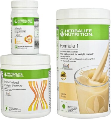 Herbal Formula 1 Combo Vanilla -750 gms+ Protein Powder 200g & Afresh Ginger 50g