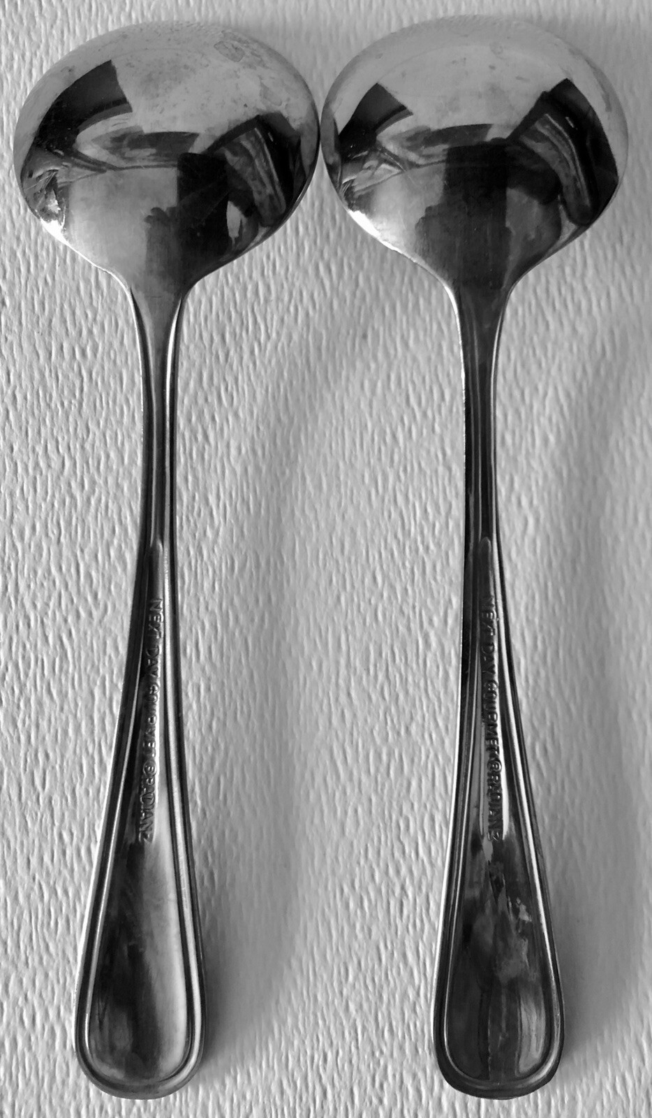 Vintage NEXT DAY GOURMET RADIANZ Stainless Gumbo Round SOUP Spoon