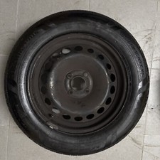 Pneumatico 185/65 R15 Cerchio Ferro Renault Clio IV 2017 4 Fori Ruota Di Scorta