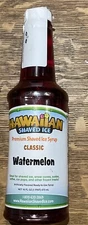 Hawaiian Shaved Ice Syrup Watermelon 16 OZ