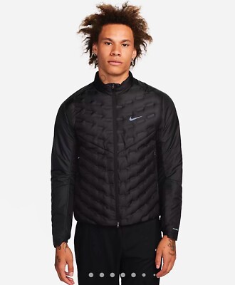NIKE AEROLOFT THERMA-FIT ADV BLACK JACKET SIZE L BRAND NEW W/TAGS (FB7556-010)