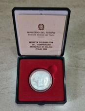  ITALIA 500 LIRE 1990- MONETA CELEBRATIVA  ARGENTO 