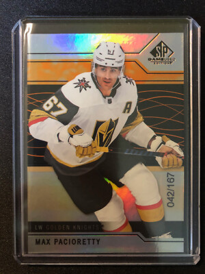 2018-19 SP Game Used Orange Rainbow  #4 Max Pacioretty-Vegas Golden Knights /167