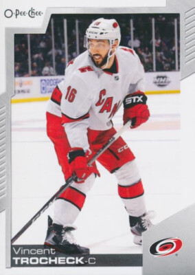 2020-21 O-Pee-Chee #195 VINCENT TROCHECK - Carolina Hurricanes
