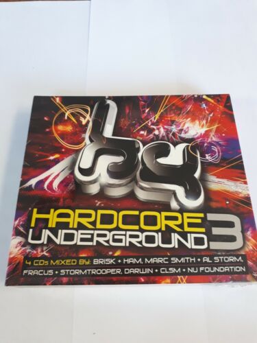 Hardcore underground 3 cd album happy hardcore rave fracus & darwin