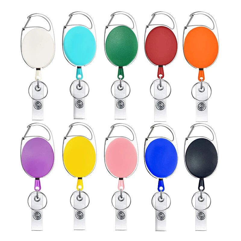 Retractable name cheap badge holders