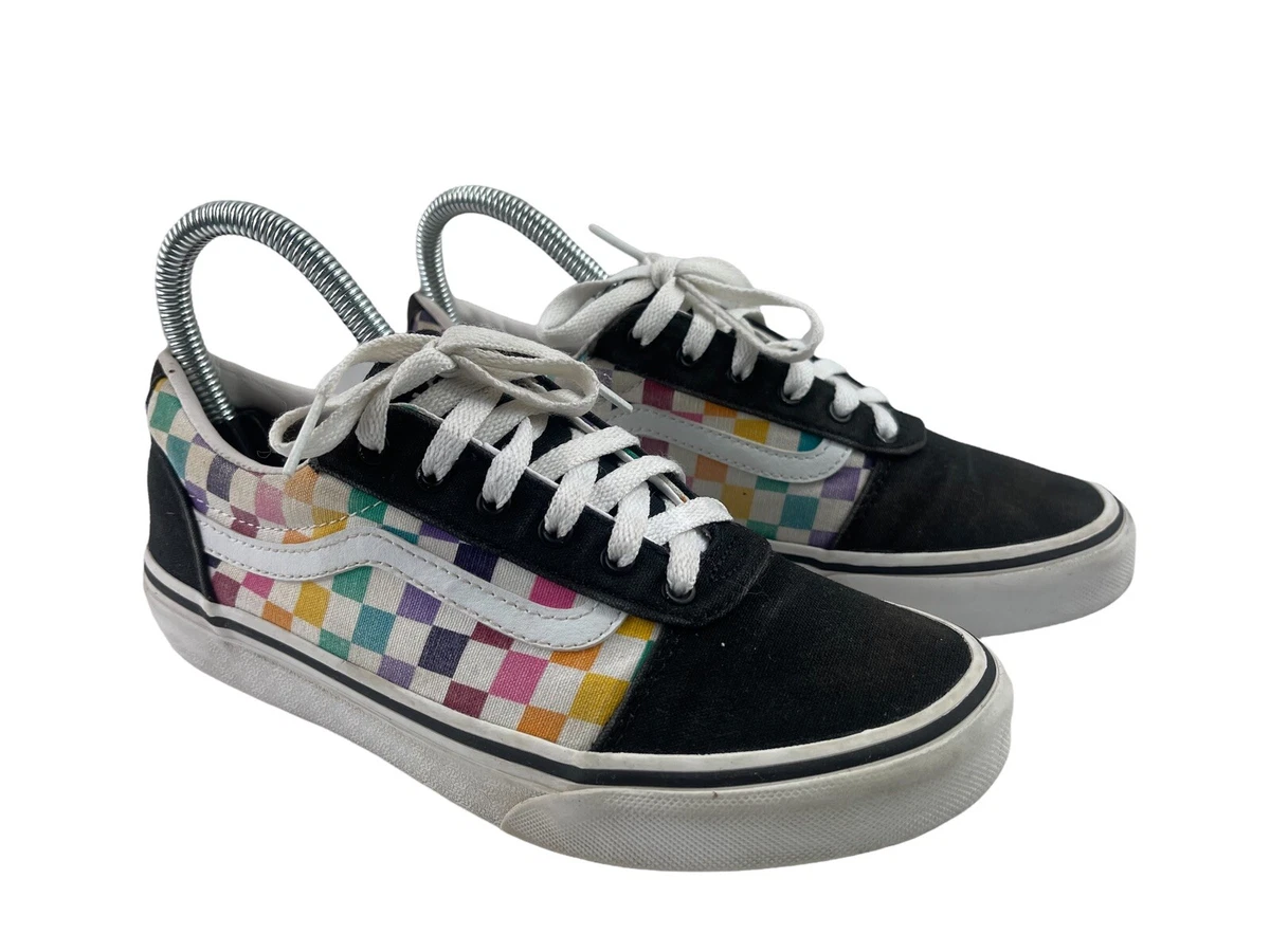 Vans checkered shoes for girls sale