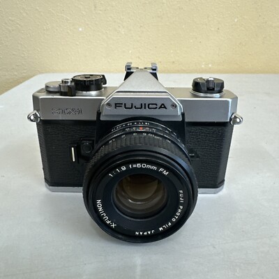 FUJICA フジカ ST901 レンズ付 FUJINON 1:1.4 50mm Fujica STX-1 35mm SLR Camera with X-Fujinon f1.9 50mm Fully Tested