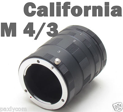 Macro Extension Tube Micro M 4/3 MFT Cameras Olympus PEN E