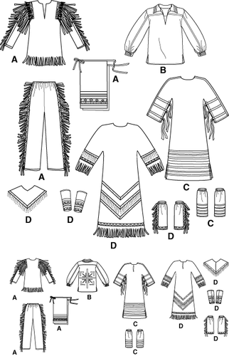 Child's Costume Sewing Pattern Size Choice 3-8 Simplicity 5448 NEW OOP - Picture 3 of 3