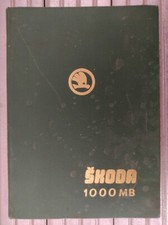 Skoda MB 1000 Workshop Manual,Werkstatthandbuch,original 1968 english
