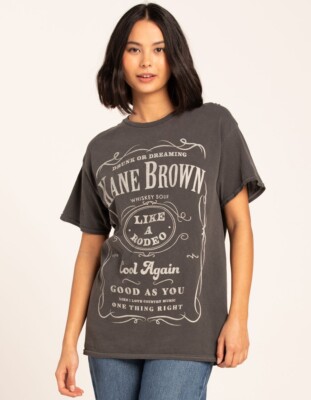 KANE BROWN Whiskey Womens Oversized Tee New Small