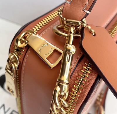 NWT COACH Box Crossbody With Lovely Butterfly Print CH213
