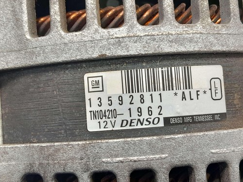 2014-2018 Cadillac CTS 2.0L Sedan Alternator Assembly Genuine OEM 13592811 - Picture 6 of 6