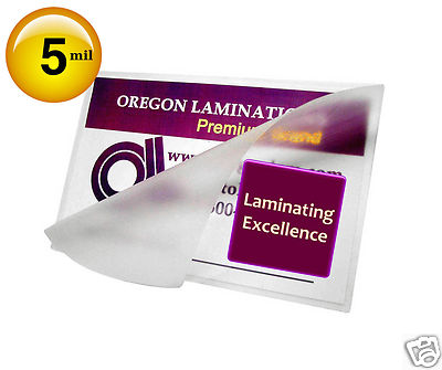 500/pack 5 Mil 4x6 Photo 4-1/4 x 6-1/4 Hot Laminating Pouches Clear Glossy