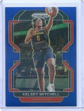 2022 Panini Prizm WNBA KELSEY MITCHELL #58 BLUE PRIZM #83/149 FEVER