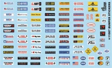 Gofer Racing Decals 11067 1/24 Decals - Bumper Stickers