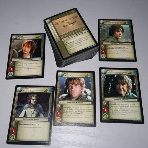 The Lord of the Rings TCG Hobbit Card Bundle x 69 Frodo Sam Merry Pippin - Picture 14 of 14