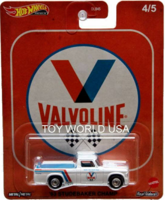 2020 Hot Wheels Vintage Oil Pop Culture #4 '63 Studebaker Champ