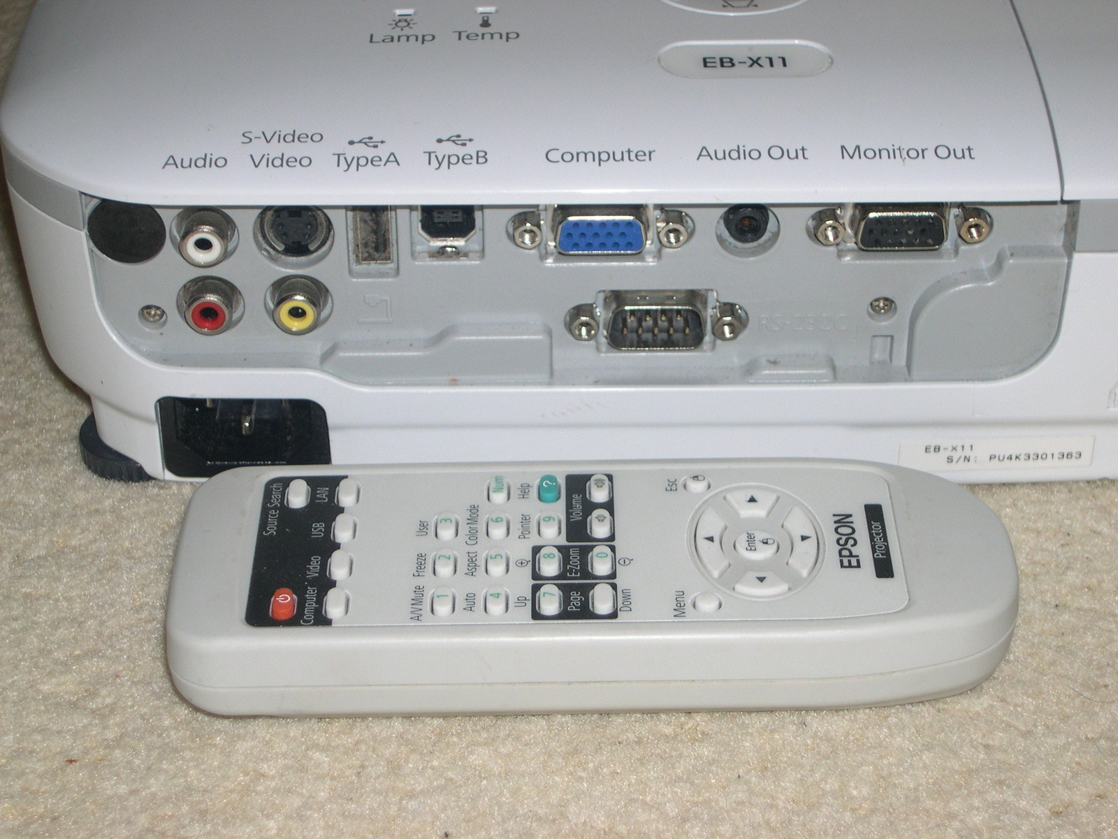 Epson EB-X11 Xga Proyector LCD Datos / Vídeo / Hd-Ready HDTV Powerlite USB s l1600 - Epson EB-X11 Xga Proyector LCD Datos / Vídeo / Hd-Ready HDTV Powerlite USB