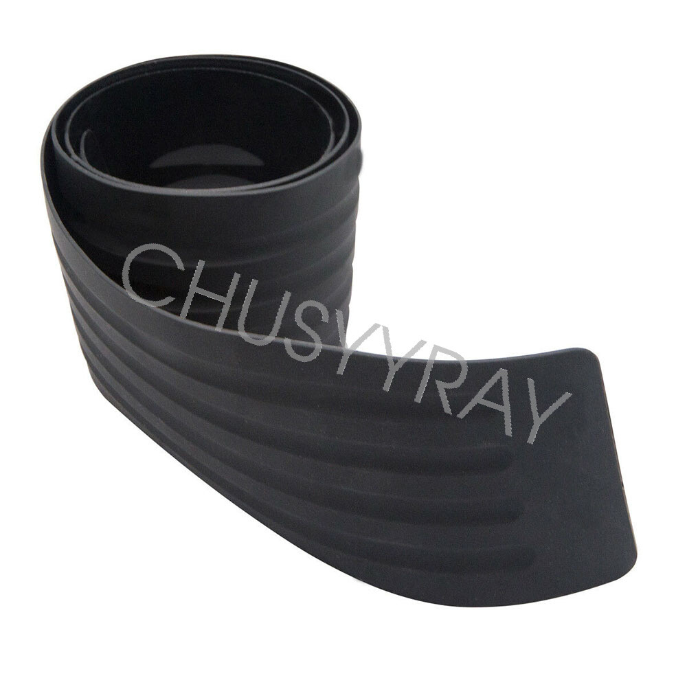 Car SUV Rear Bumper Trunk Sill Corner Protector Trim Rubber Guard Pad 35.4"" US