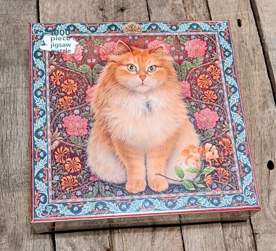 Blossomire 1000pc Puzzle   Siberian Forest Cat Portrait by Ivory