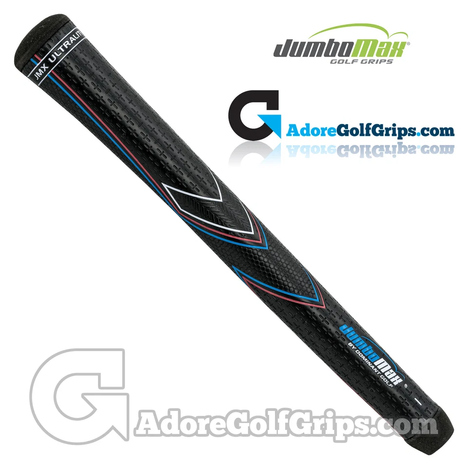 JumboMax JMX UltraLite Serie Giant (SMALL +1/4") Griffe - schwarz/blau/rot x 1