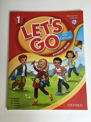 *CD Included* ESL Let's Go Student Book 4th Fourth Edition, Lightly ...