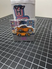 Leen Customs Pin Garage Limited Edition Naranja Porsche Flat6 Rebel ?/250 New