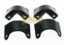 4 Pcs Rear Black Guitar Amp Speaker Cabinet Corner Protectors for Marshall