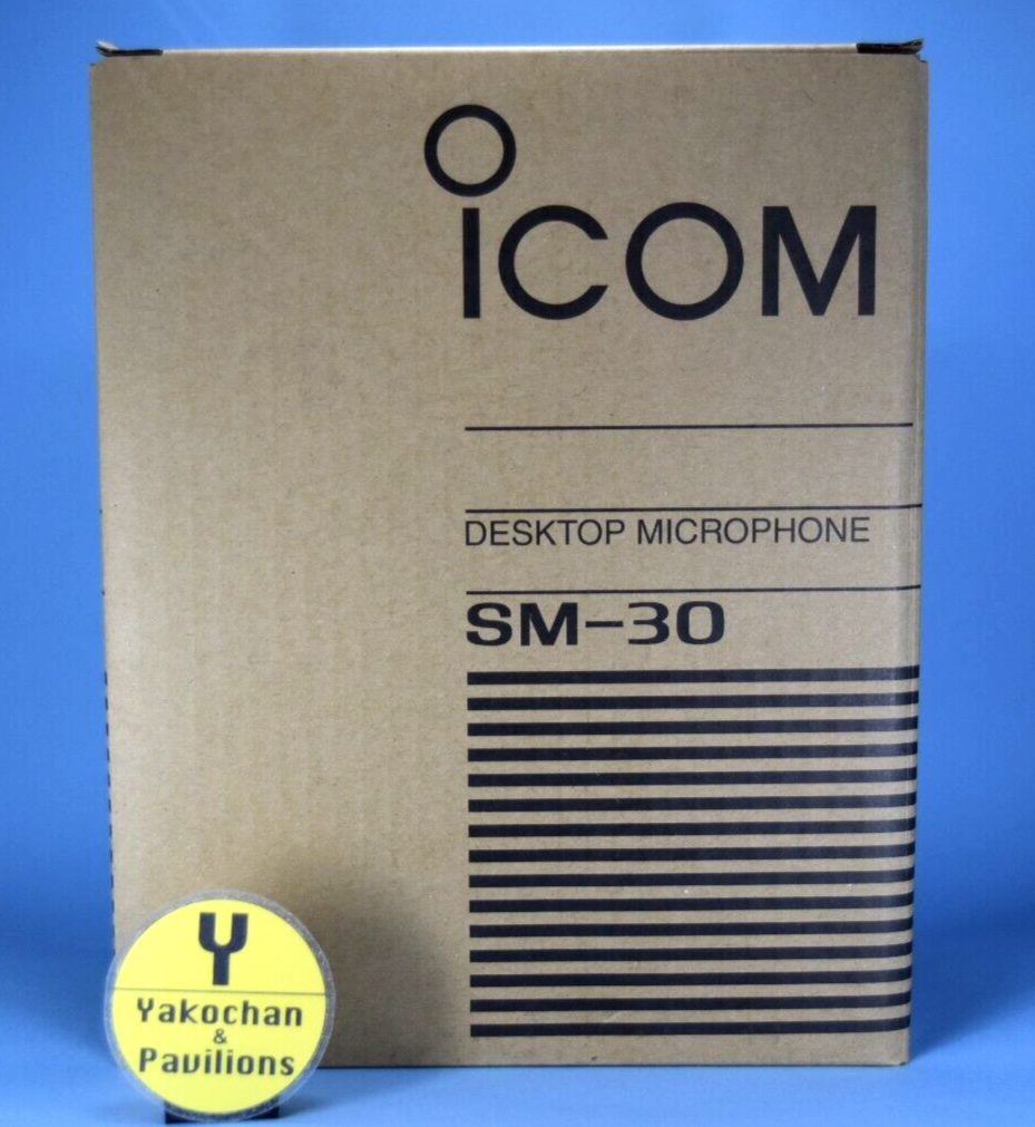 ICOM SM-30 Desktop Stand Microphone Low-cut filter Cable