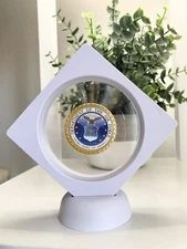 Space Force coin USAF  Space Command Air with Beautiful Floating Case Box