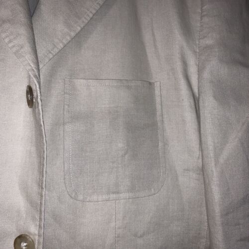 report collection men linen blazer size 42L - Picture 3 of 6
