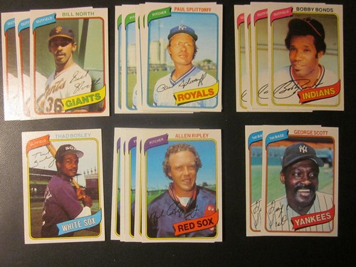 1980 Topps Baseball Pick Choose Finish Your Set( 276- 499) NM, NM/MT - Picture 124 of 197