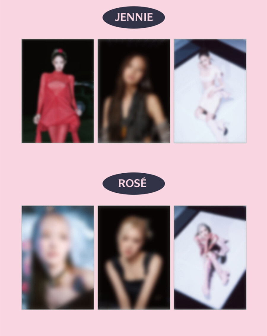 BLACKPINK [BORN PINK] PHOTO FRAME (1ea Frame+3ea Photo