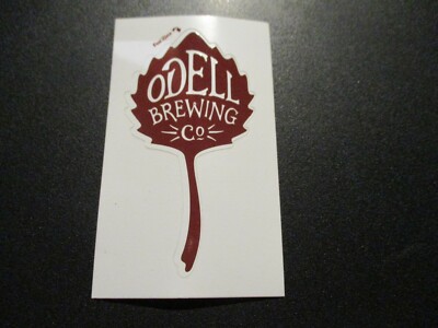 ODELL BREWING CO IPA Leaf STICKER decal craft beer brewery Ft Collins Colorado