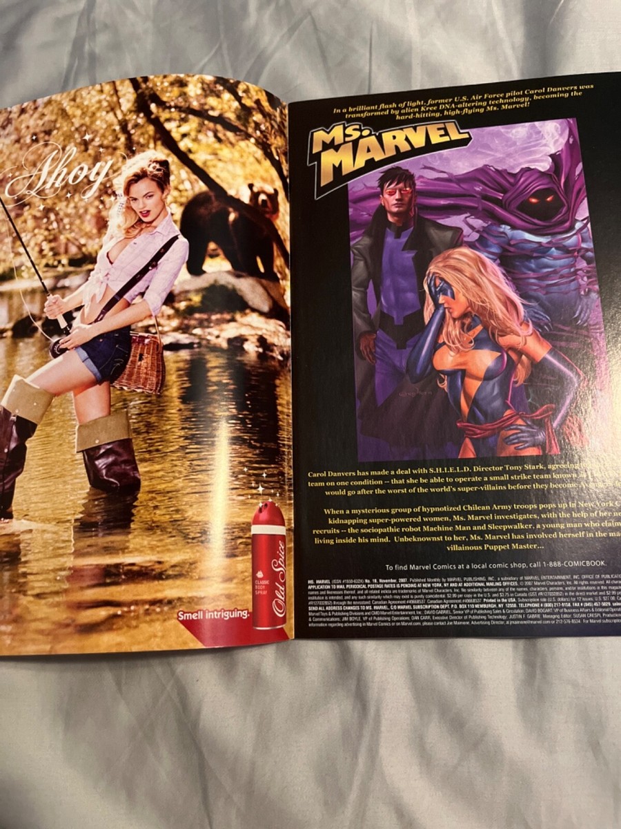 MS MARVEL #19 (2007) CATFIGHT! GREG HORN COVER - 9.4 NEAR MINT