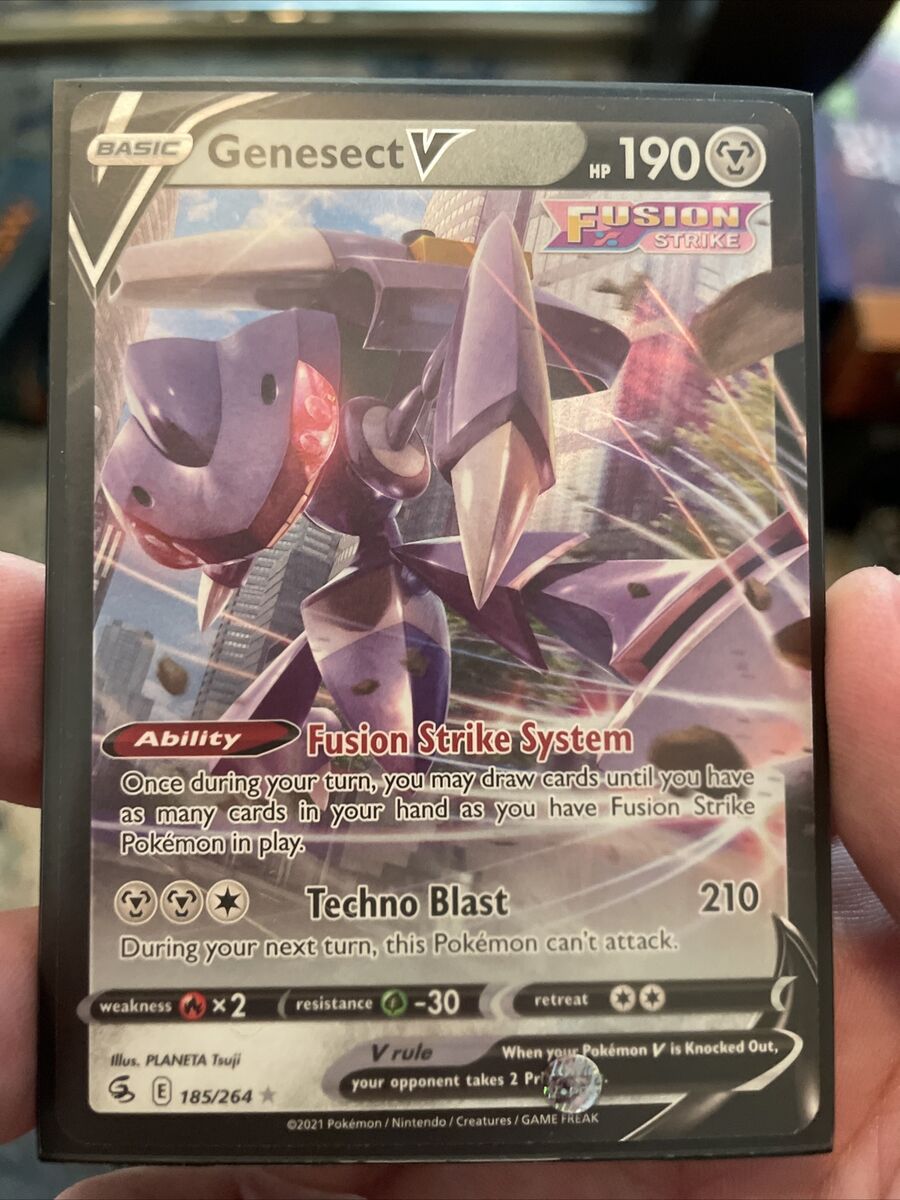 Genesect V - 185/264 Ultra Rare - Fusion Strike – JAB Games13