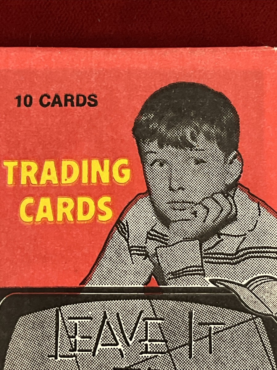 タレントカード RT-186938 1983 Leave It To Beaver - Unopened Card Pack of 10 - Pacific | eBay
