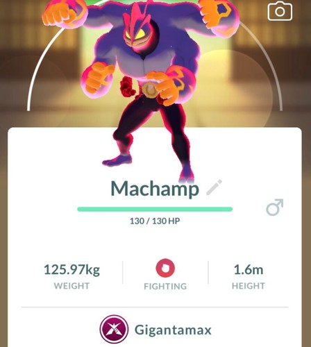 ♻️Pokemon GO - GMAX Machamp (Lv40 w/ All Max Moves Unlocked)♻️