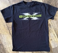 SUPER COOL Degeneration-X  SUCK-IT T-shirt Size M WWF WWE 100% Cotton Heavy 