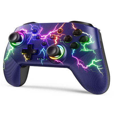 VOYEE Drahtloser Switch Pro Controller RGB LED 1000mAh 6 Achsen Vibration
