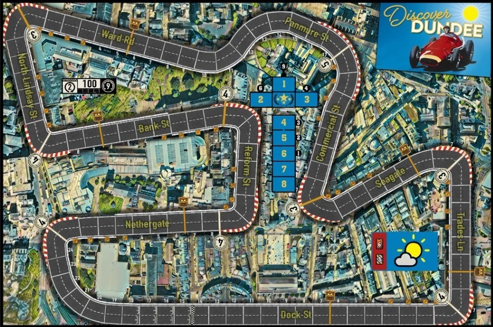 Heat Pedal to the Metal Printable Maps Bundle | 28 Custom Race Tracks Expansion - Image 4 of 4