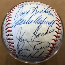 1963 Chicago Whitesox- Team Signed Baseball by 24- Al Lopez, Nelson Fox etc