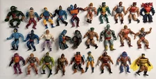 Vintage MOTU He-Man Masters of the Universe Action Figure Lot 1980s Mattel (28)