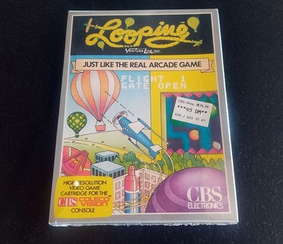 VERSIEGELT Looping Coleco Vision Neu Versiegelt Colecovision