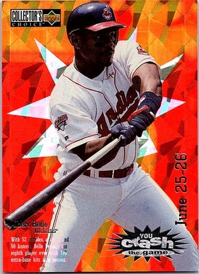 1996 Collector's Choice #CG11c Albert Belle You Crash the Game Gold