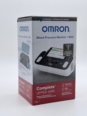 Omron Blood Pressure Monitor + EKG Complete Upper Arm BP7900