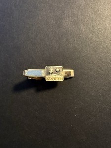 Vintage 1969 Apollo 11 Space Flight Moon Landing Tie Bar Clip July 20 Armstrong
