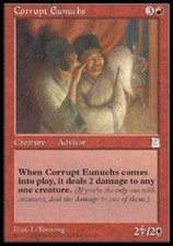 Portal 3 Kingdoms Corrupt Eunuchs x1 Light Play, English Magic Mtg M:tG